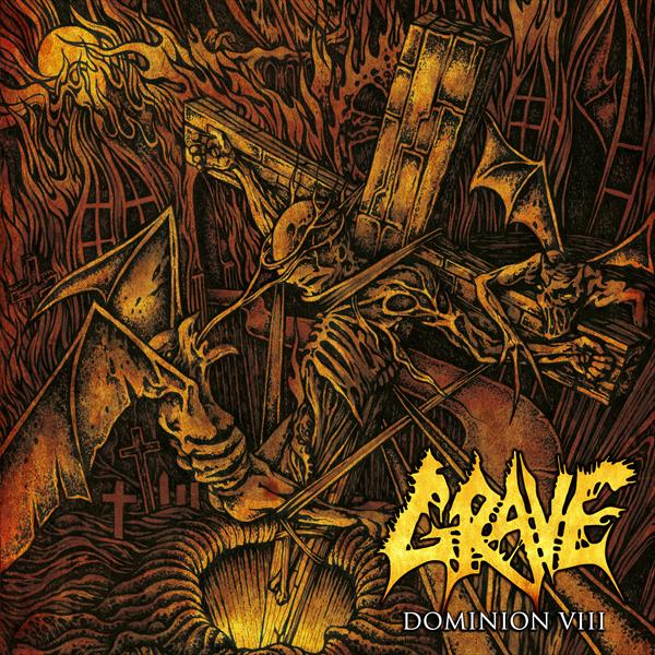 Grave - Dominion VIII. LTD ED. Clear LP. Only 100 worldwide!